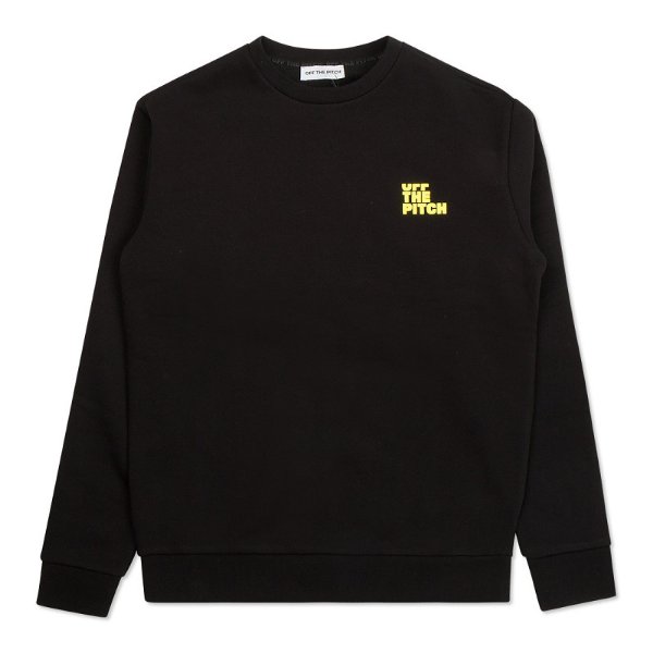 Off The Pitch - Fullstop Sweater - Black/ Yellow