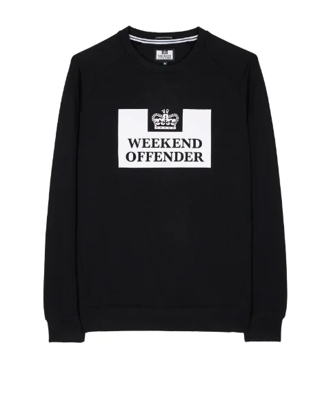 Weekend Offender - Penitentiary Sweatshirt - Black