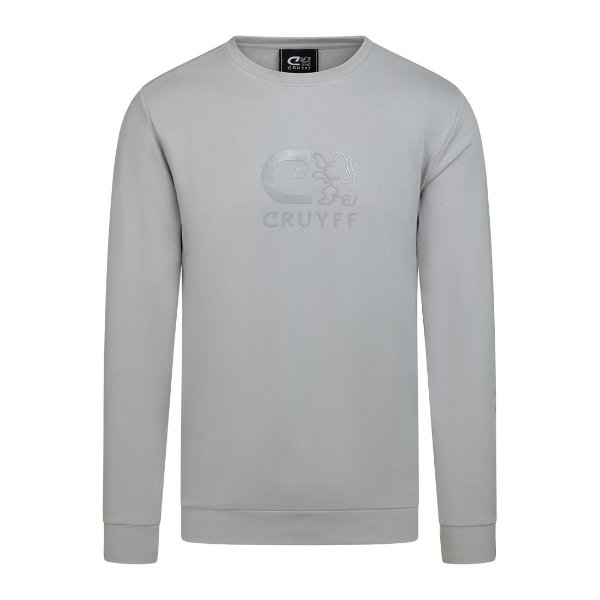 Cruyff - Classic Crewneck Sweater - Lichtgrijs