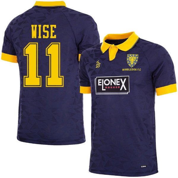 Wimbledon FC Retro Football Shirt 1994-1995 + Wise 11