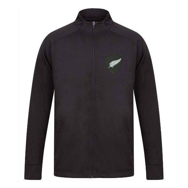 Rugby Vintage - New Zealand All Blacks Track Jacket - Black