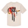 Off The Pitch - Ornament Slim Fit T-Shirt - Sand